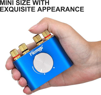 Facmogu F900S 160W Mini Bluetooth 5.0 Power Amplifier, 2 Channel 80Wx2 Stereo - Image 7