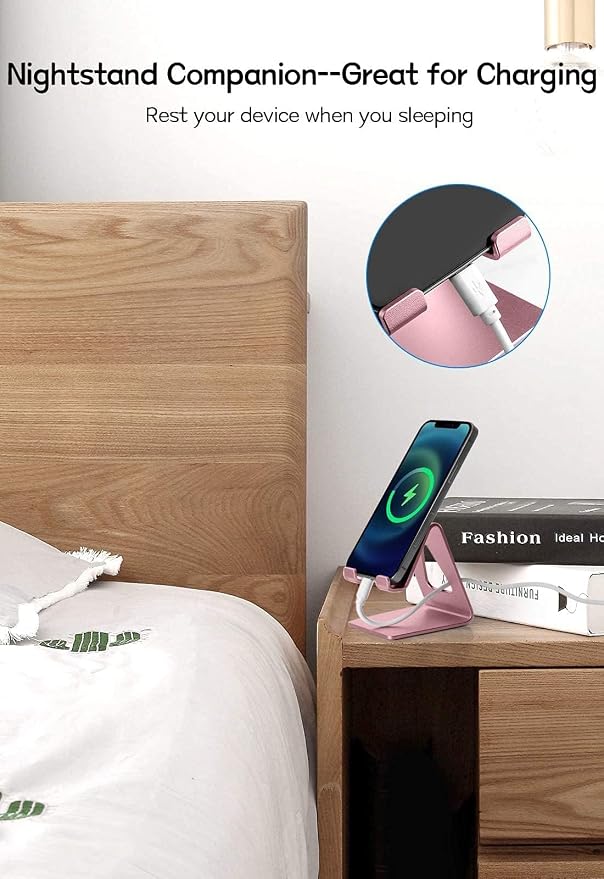 Desk Cell Phone Stand, Phone Holder, Desktop Phone Cradle Dock - Image 6