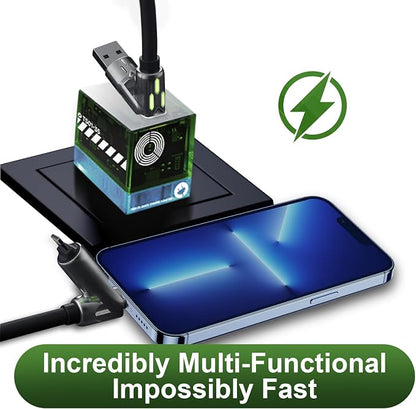 KerrKim 240W 4-in-1 Multi Fast USB Charging Cable - Image 4