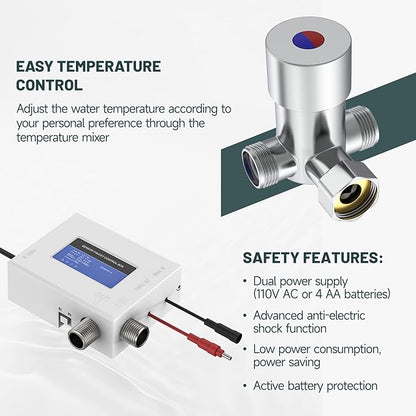 Touchless Bathroom Sink Faucet - Image 6