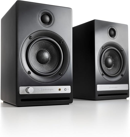 Audioengine HD4 24 Bit Bluetooth Bookshelf Speakers by Audioengine