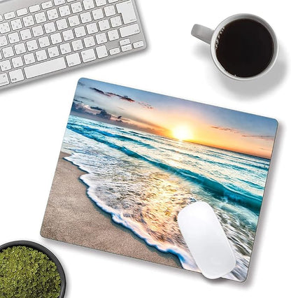 Mouse Pad, Premium-Textured Mouse Mat, Non-Slip Rubber Base Mousepad - Image 4