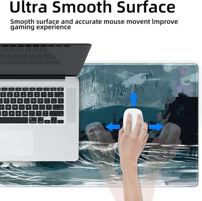 Galdas Gaming Mouse Pad XXL XL Large Long Extended Big Mousepad Non-Slip Rubber - Image 6