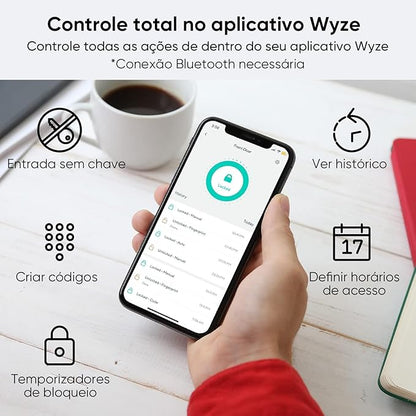 Wyze Auto-Lock Bolt, Fingerprint Unlock - Image 4