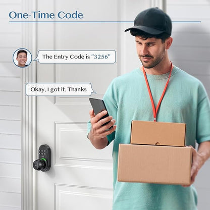 Keypad Smart Door Knob Lock, Yamiry Keyless Entry Digital Lock - Image 4