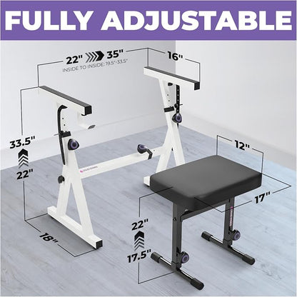 Liquid Stands Portable Heavy Duty Digital Piano Stand & Bench Set - Image 2