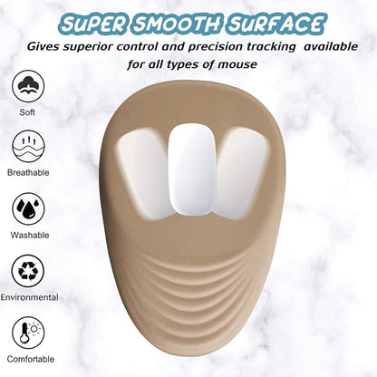 Ergonomic Mouse Pad Wrist Support, Mouse Pad - Image 3