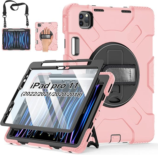 Case for iPad Pro 11 Inch 2022/2021/ 2020/2018: Silicone Cover for iPad 11 Inch by MiesherkSTOCK