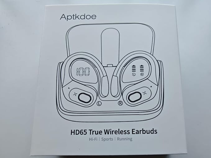 Wireless Earbuds 75hrs Bluetooth 5.4 Headphone Sport, 2025 Bluetooth Earbuds - Image 8