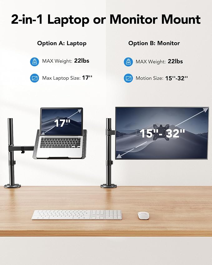 HUANUO Laptop Desk Mount - Image 2