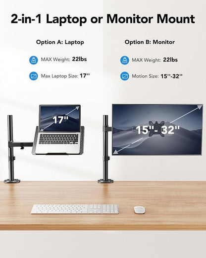 HUANUO Laptop Desk Mount - Image 2
