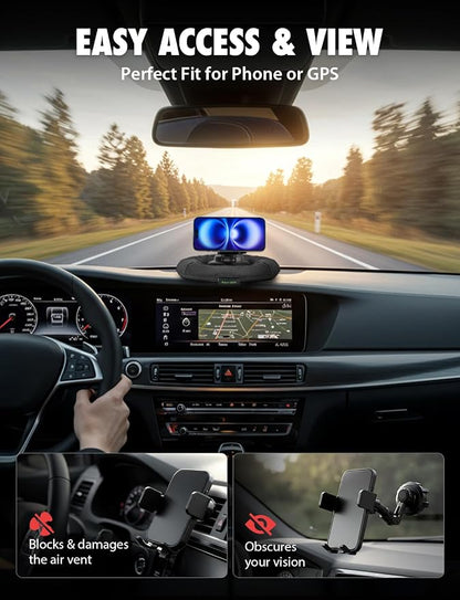 Bracketron NavMat Portable GPS Dash Pad Converts Windshield GPS Mount into - Image 6