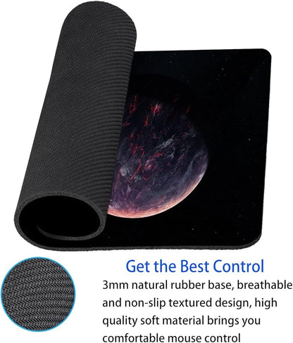 Sci-fi Galaxy Planet Mouse Pad Personalized Design Laptop Computer Non-Slip - Image 4