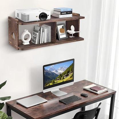 Floating Shelves Projector Shelf Rack PlayStation Wall Mount Holder TV Stand - Image 4