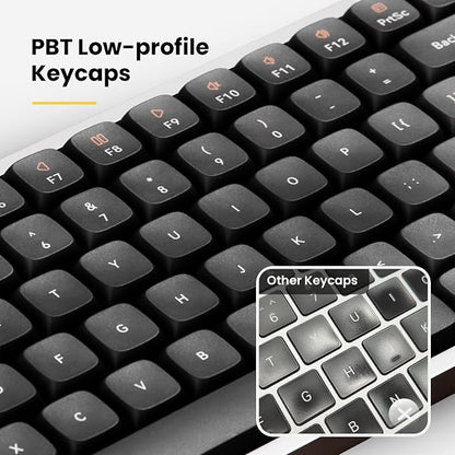 LOFREE Flow Low Profile Mechanical Keyboard, 100 Keys Rechargeable Wireless - Image 4