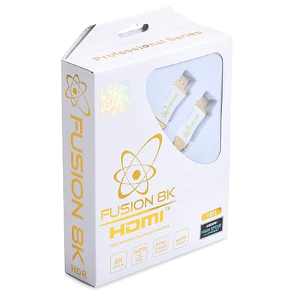 White HDR HDMI 2.1 Certified Cable Supports 10K 8K @60Hz and 4K @120Hz - Image 4