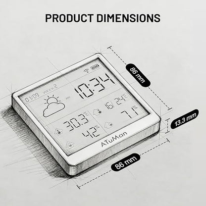 ATuMan TH3 Smart Thermometer Hygrometer - Image 9