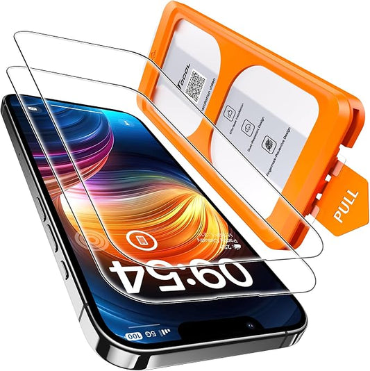 TOCOL for iPhone 14 Screen Protector 9H Hardness Military Grade Shatterproof HD by TOCOL