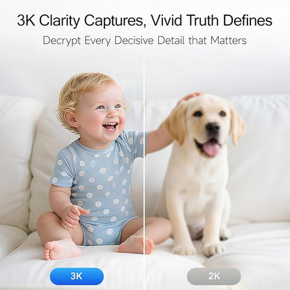 5G Security Camera Indoor 3-Pack, No-Monthly-Fee AI Tracking Facial Recognition - Image 3