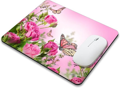 Beautiful Flowers Plants Mouse Pad Rubber Base Mouse Mat Non-Slip Mousepad - Image 3