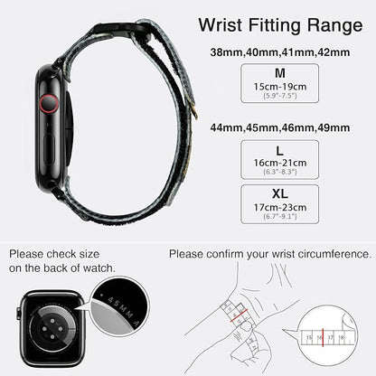 Nereides Compatible with Apple Watch Series 11 Band Series - Image 5