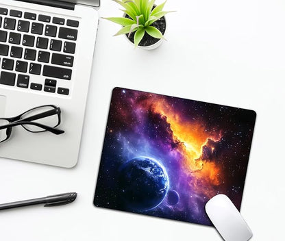 Nebula Galaxy Space Mouse Pads for Desk, Portable Wireless Computer Mouse pad - Image 6