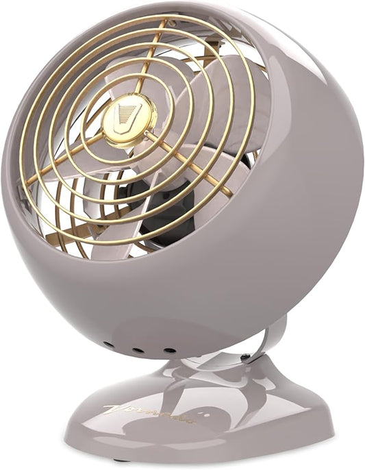 Vornado VFAN™ Mini Fan, Classic Vintage Circulator, Retro Metal Air Circulator by Vornado