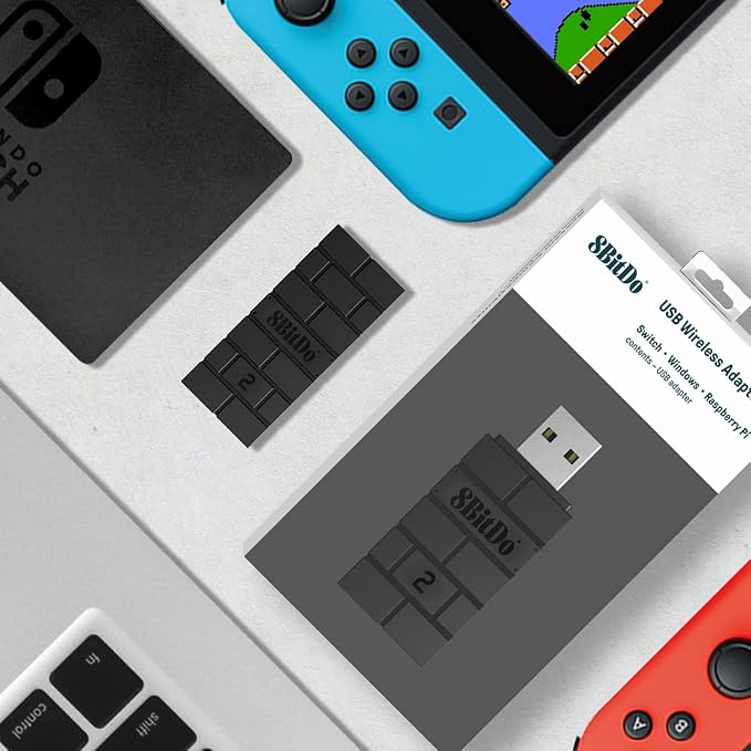 8Bitdo Adapter Switch Controller Adapter 2 USB Wireless - Image 5