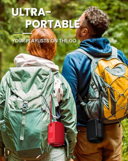 NOTABRICK Bluetooth Speakers, 15W Portable Speakers Bluetooth Wireless V5.0 - Image 5