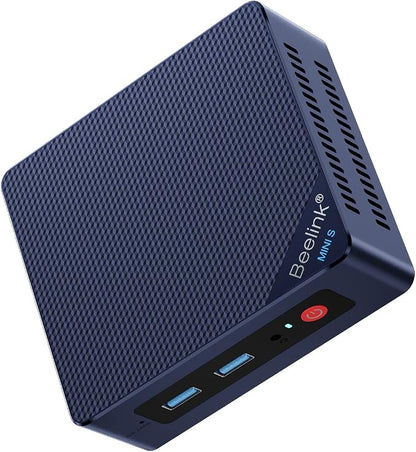 Beelink Mini PC, Mini S12 Intel 12th Gen 4-Core N95, Mini Computer 8GB DDR4 RAM by Beelink