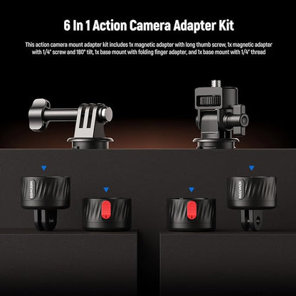 NEEWER GP-24 Action Camera Mount Accessories Kit - Image 2
