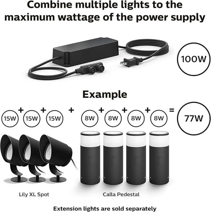 Philips Hue Outdoor 8-Foot Cable and T Connector - Image 5