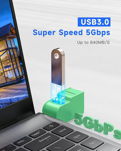 FORIDA 3 Ports USB 3.0 Adapter, USB Hub - Image 3