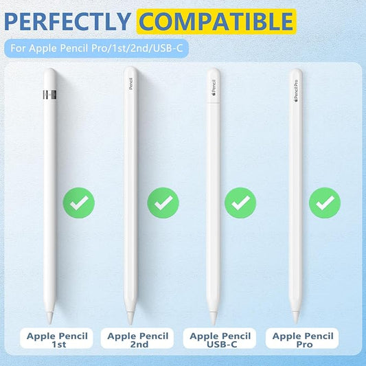 2+6 Pack for Apple Pencil Tips, Upgraded Replacement Pencil Nibs for Apple - Image 2