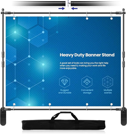 Jiang&Rong 10x8ft Photo Backdrop Stand Kit by JiangRong