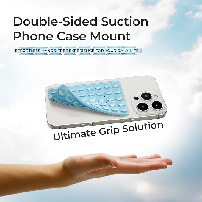 SUCKY Silicone Suction Phone Case Adhesive Mount - Image 2