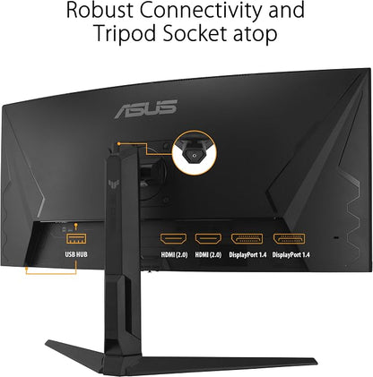 ASUS TUF Gaming 34” 1440P 1500R Curved Monitor - Image 6
