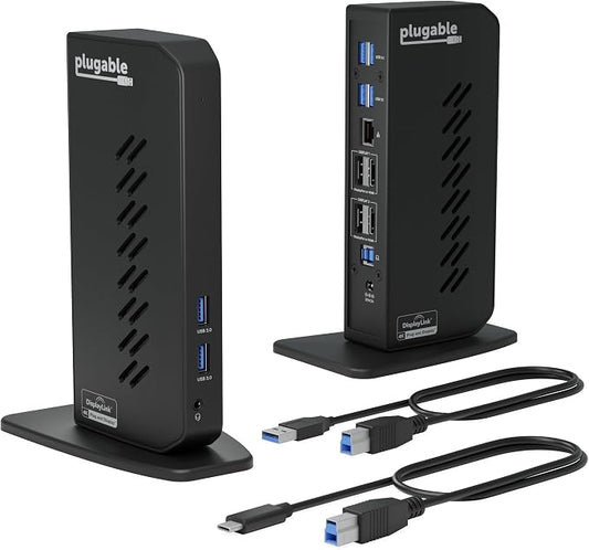 Plugable Dual DisplayPort & HDMI Docking Station by Plugable
