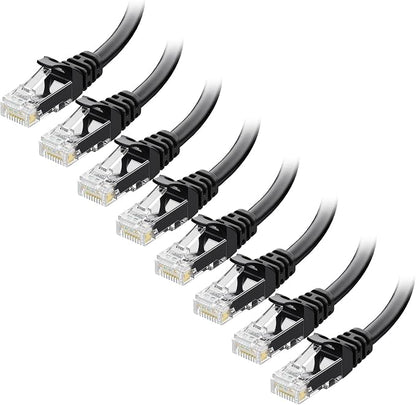 Cable Matters 1Gbps 8-Pack Snagless Cat 5e Ethernet Cable - 10ft by CableMatters