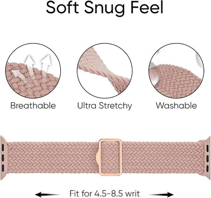6 Pack Braided Stretchy Bands Compatible - Image 5