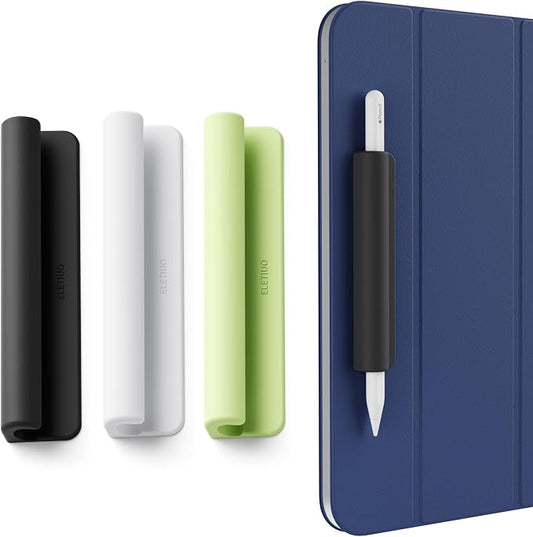 ELETIUO 3 Pack Silicone Pencil Holder Sleeve, Compatible by ELETIUO