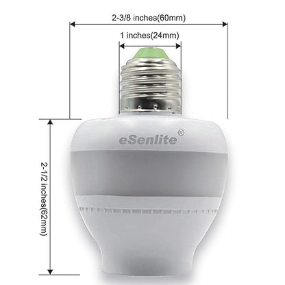 Smart Radar Motion Sensor Light Socket Adapter – E26/E27 Screw-in Add-On - Image 2