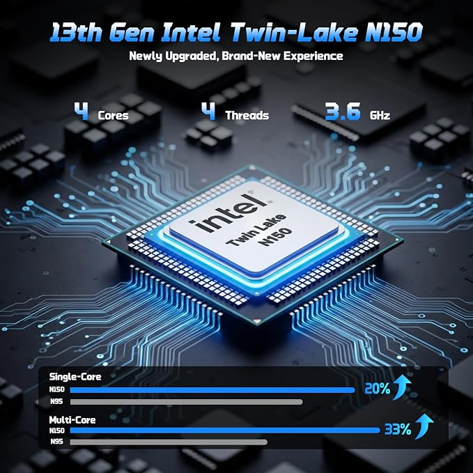 NIMO 15.6" FHD IPS Laptop, Intel N150, 16GB RAM 1TB SSD, Backlit Keyboard - Image 2