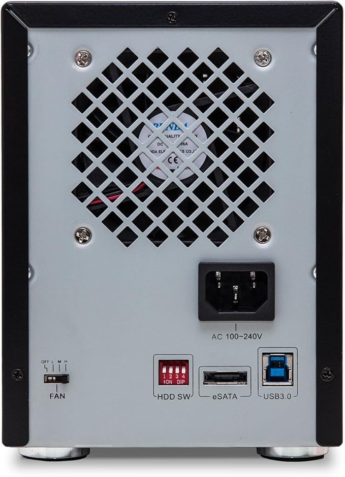 Syba SY-ENC50104 4 Bay 3.5” SATA III HDD Non-RAID Enclosure – Supports USB 3.0 - Image 7