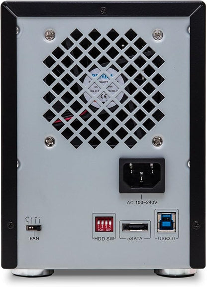 Syba SY-ENC50104 4 Bay 3.5” SATA III HDD Non-RAID Enclosure – Supports USB 3.0 - Image 7