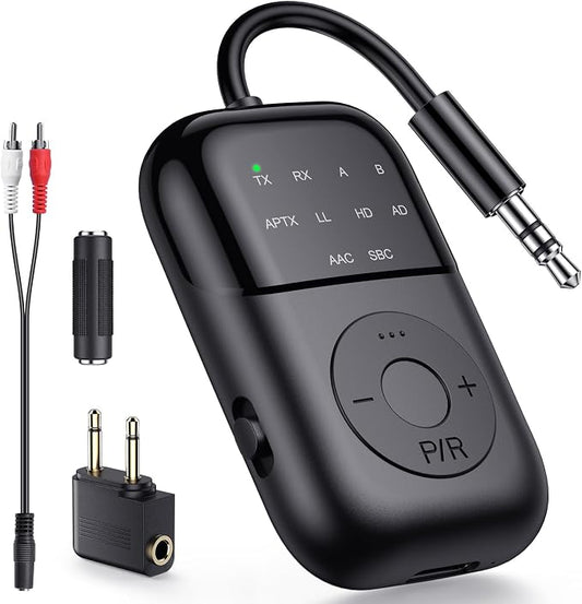 Bluetooth Transmitter Receiver, 2-in-1 Bluetooth 5.4 Adapter by CPTEA