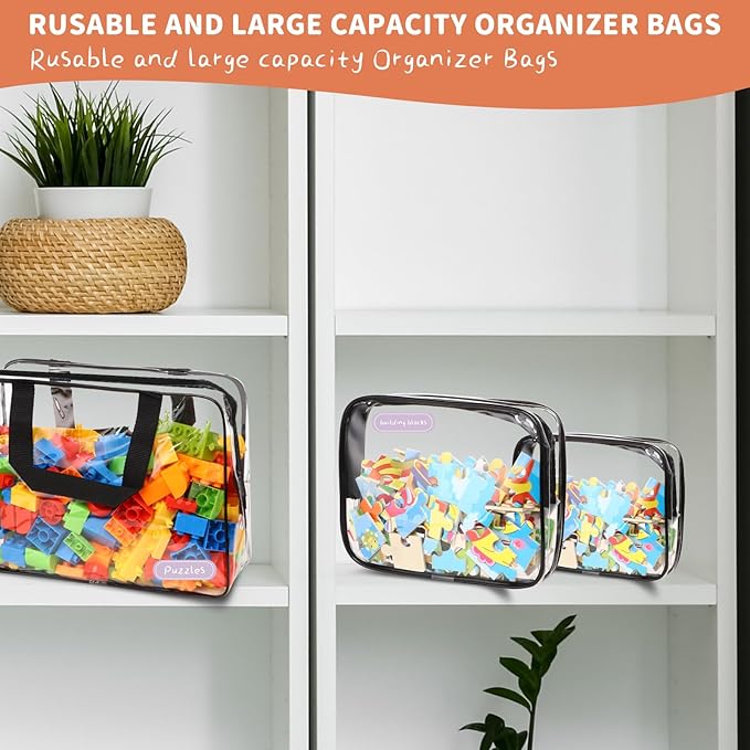 18 Packs Large Toy Storage Bags - Image 5