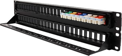 Networx 1U 24-Port Keystone Patch Panel - Image 5