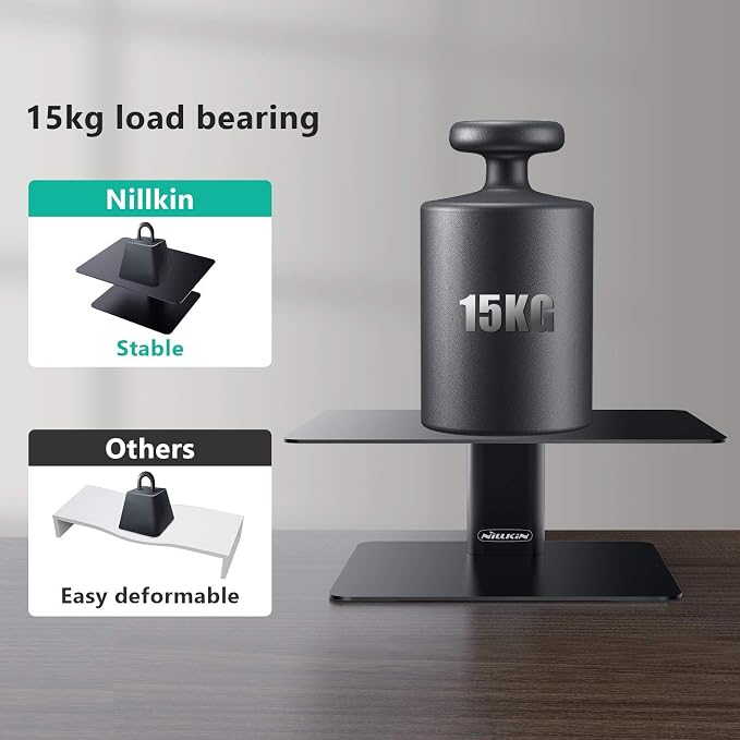Nillkin Monitor Stand for Desk, Adjustable Height Computer Monitor Stand - Image 7