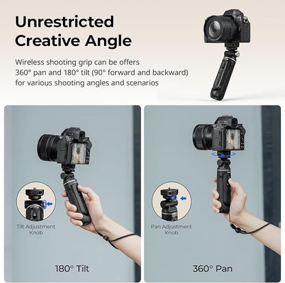 SmallRig SR-RG2 Multifunctional Wireless Shooting Grip, Adjustable Selfie Stick - Image 2